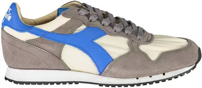 N9000 Wildleder Sneaker Grauweißblau