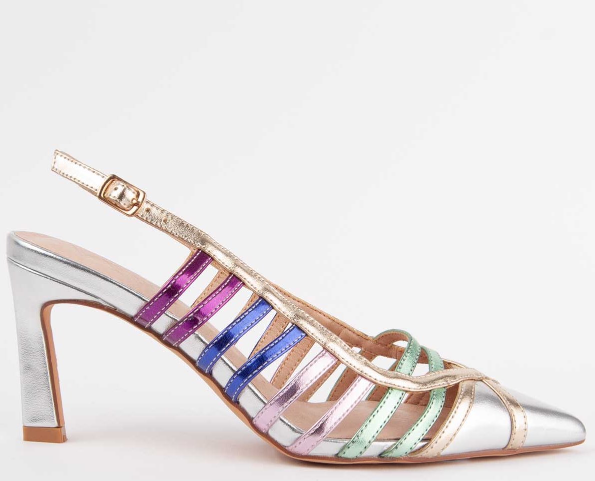 Montevita Absatzschuh Carola4 Mehrfarbig