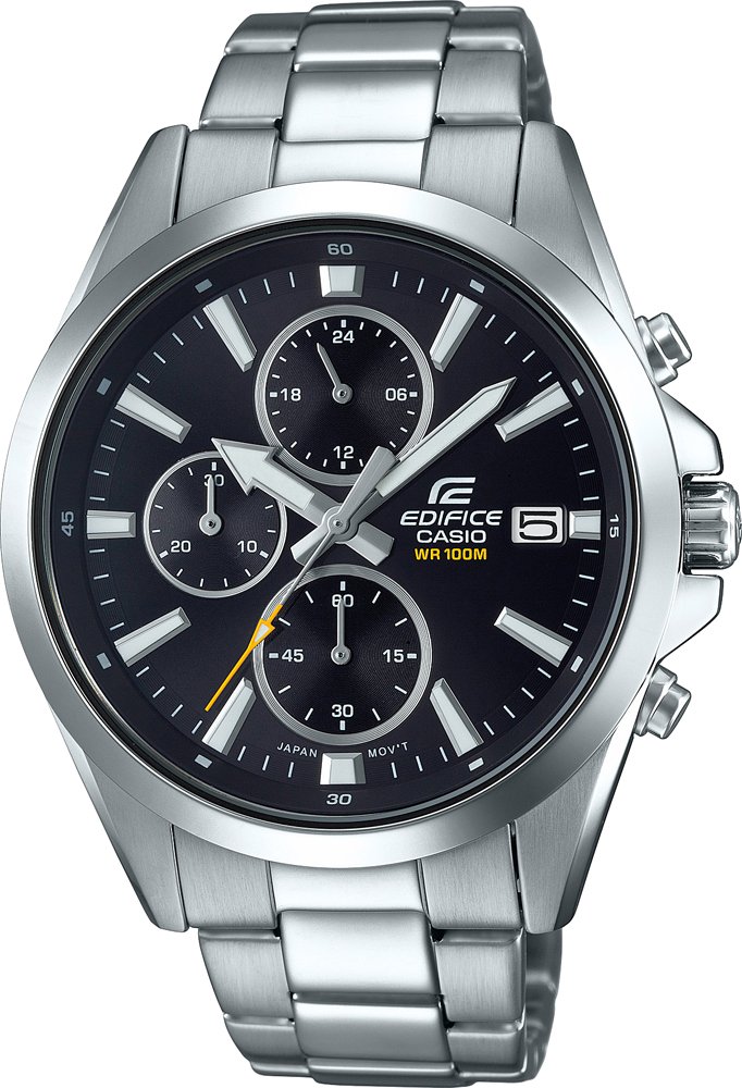 Thumbnail - Casio Edifice Herren Silberne Uhr EFV-560D-1AVUEF