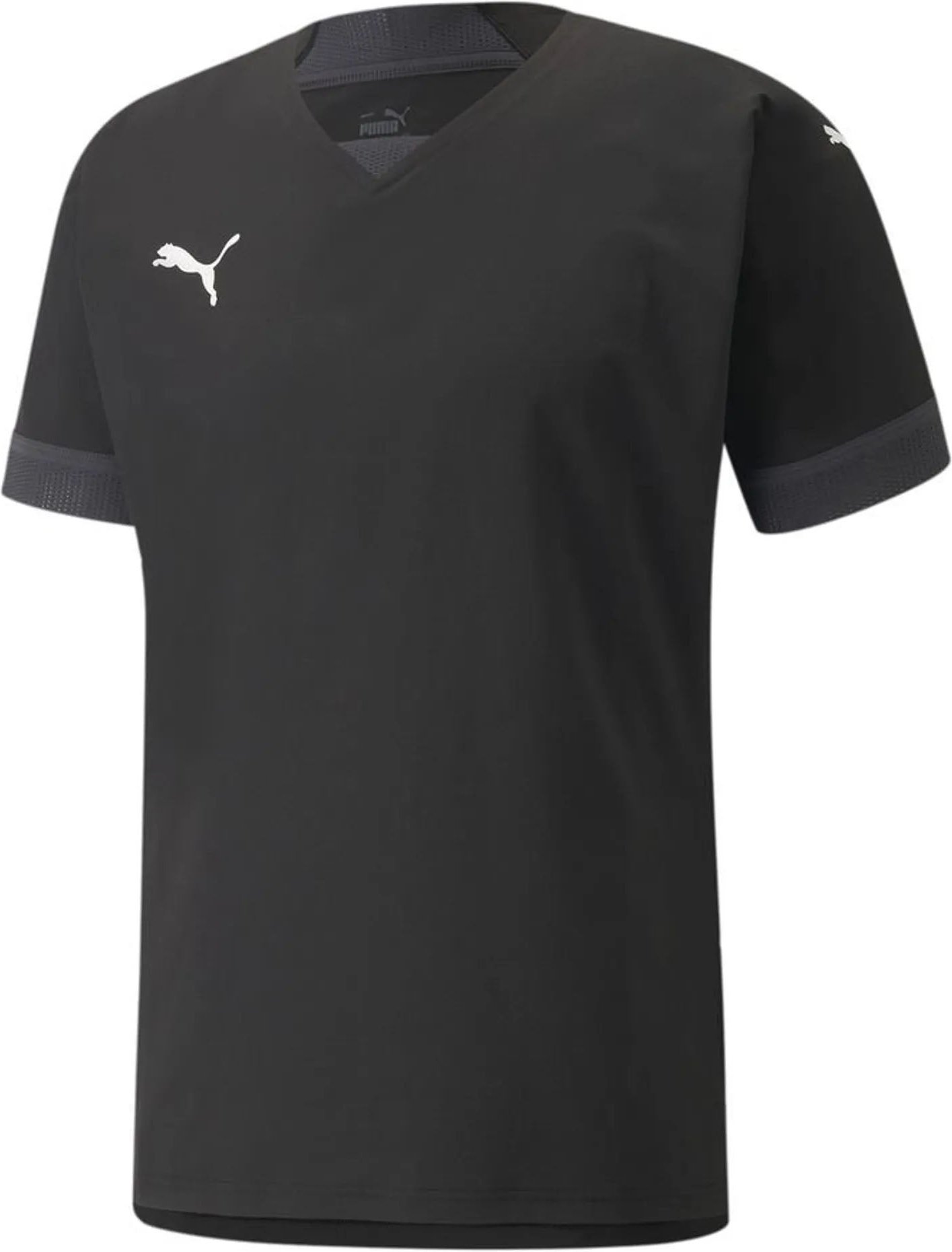 Thumbnail - Puma TeamFinal Herren Schwarz Trainings-T-Shirt