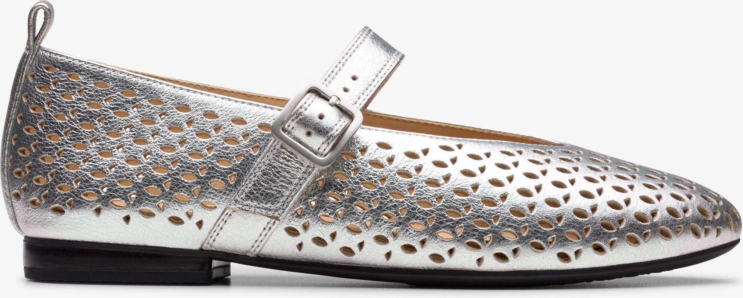 Fawna Jane Silver Metallic Schuhe