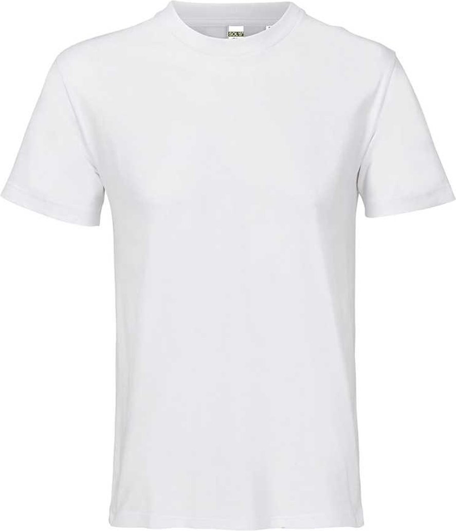 SOLS - "Cliff" T-Shirt für Herren/Damen Unisex, Baumwolle (Weiß)