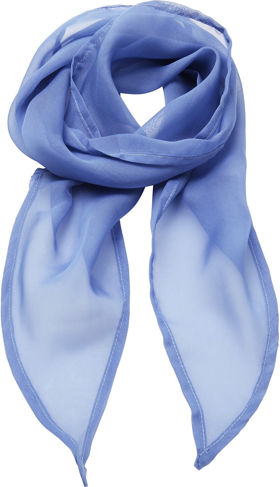 Premier Damen Chiffon-Schal / Chiffon-Halstuch (Mittelblau)