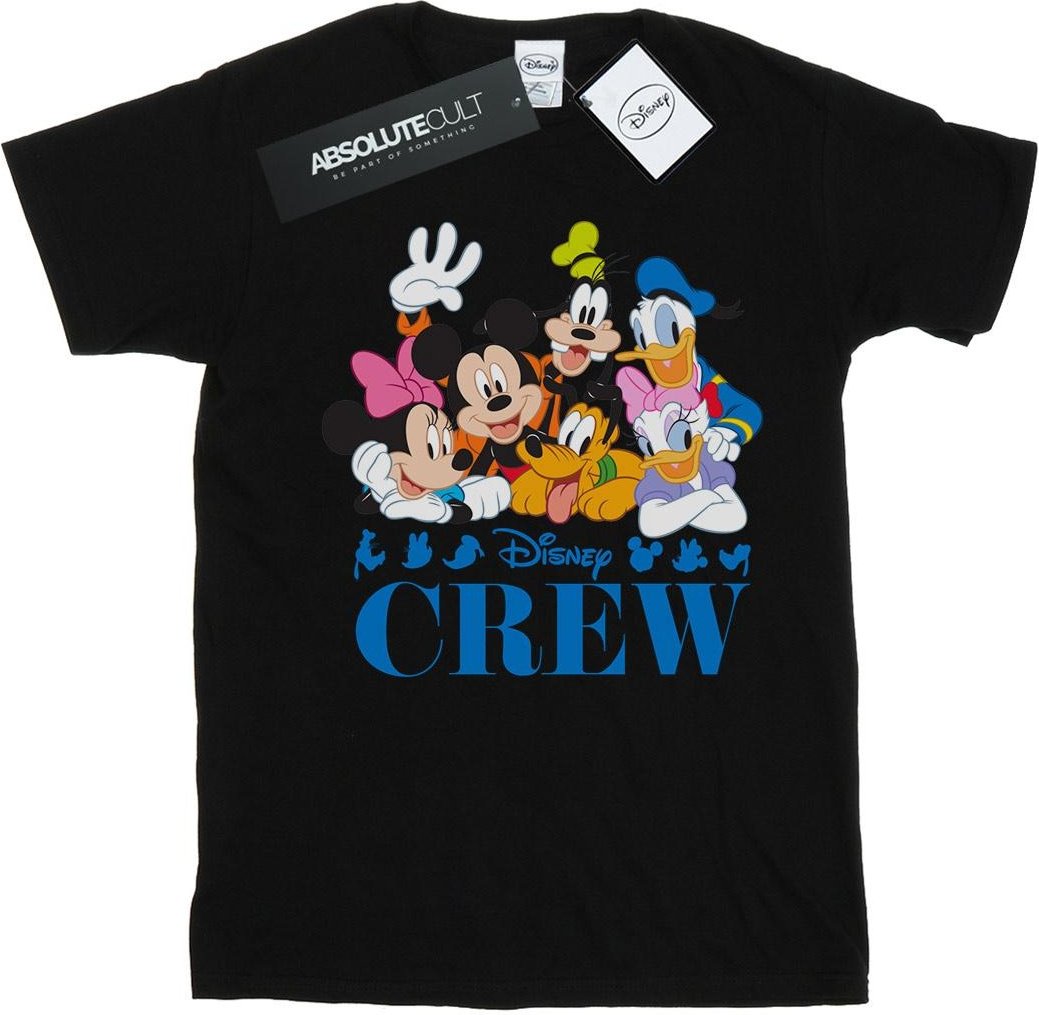 Disney - "Mickey Mouse Disney Friends" T-Shirt für Mädchen (Schwarz)