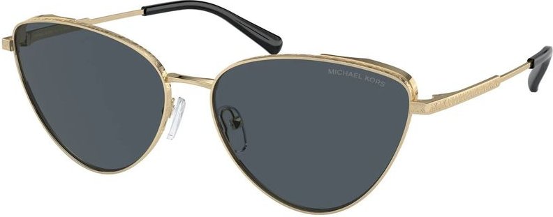 Michael Kors Goldene Metallsonnenbrille