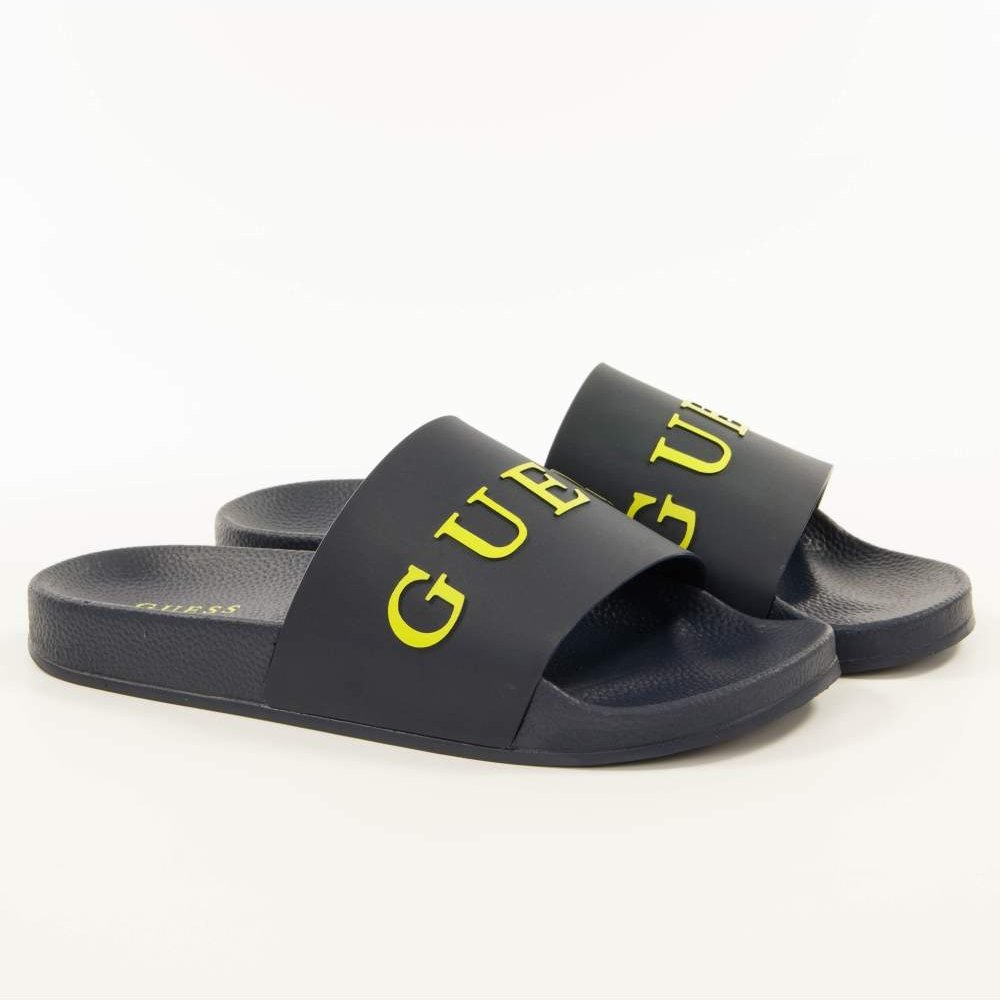 Guess Herren Sandalen mit Relief-Logo