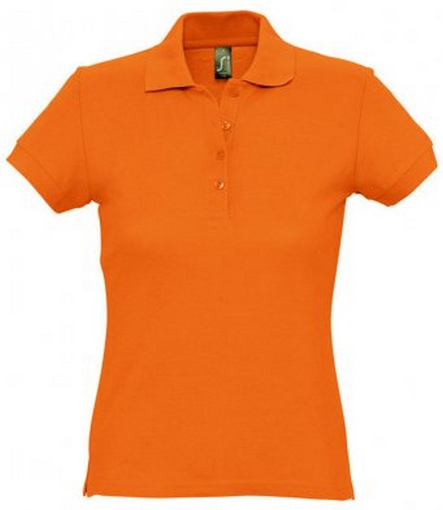 SOLS Passion - Polo-Shirt aus 100% Baumwolle mit kurzen Ärmeln - Damen (Orange)