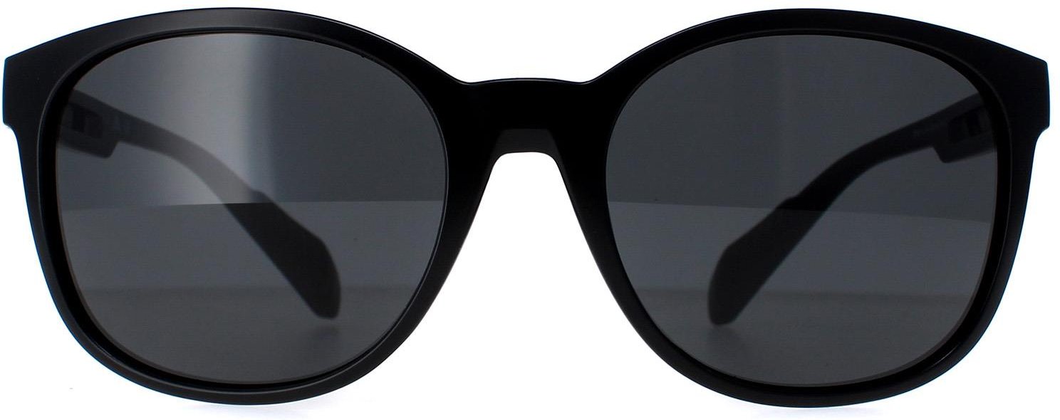 Adidas Oval Herren glänzend schwarz Kontrast grau SP0011