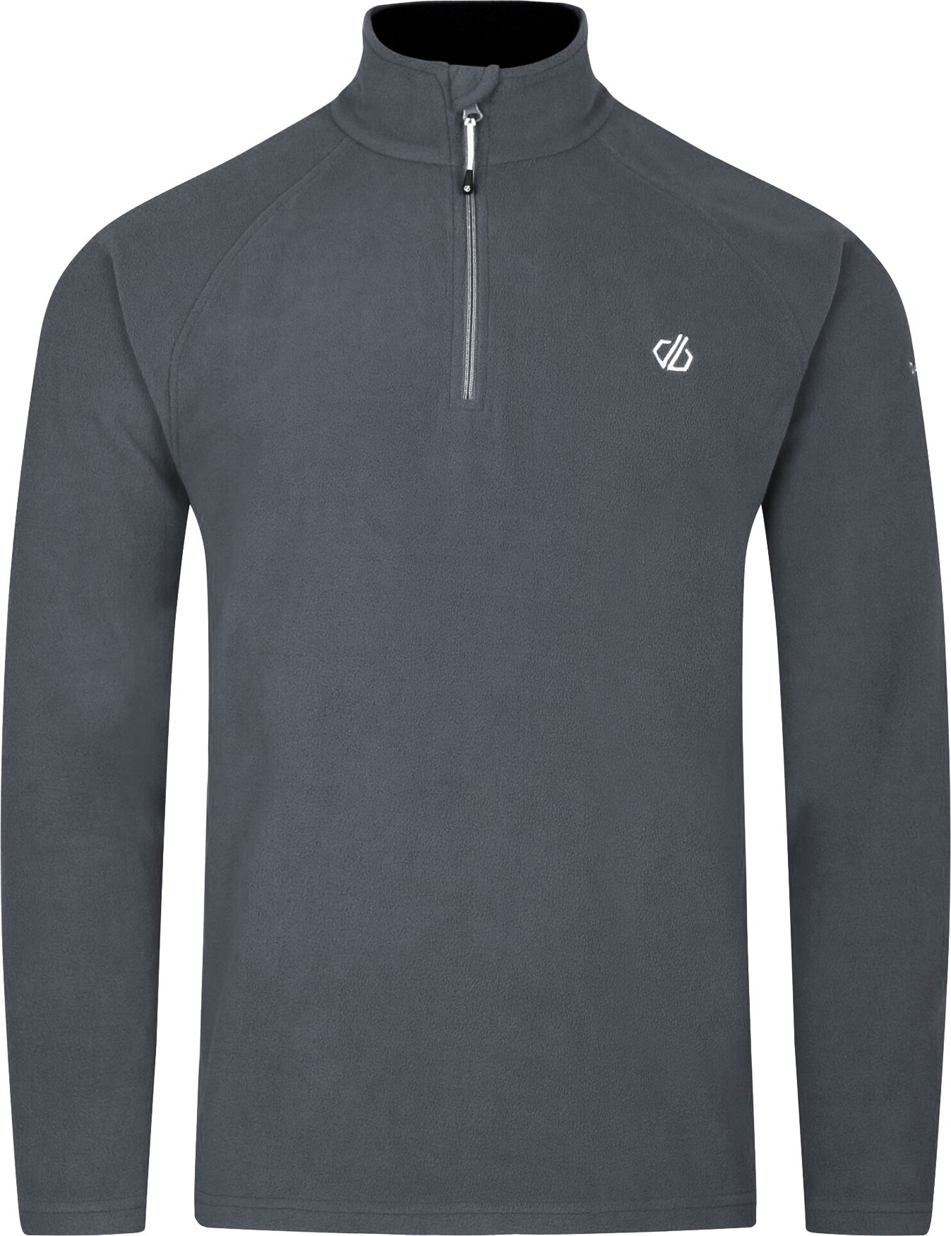 Thumbnail - Dare 2B - "Freethink II" Fleece-Oberteil für Herren (Ebenholz-Grau)