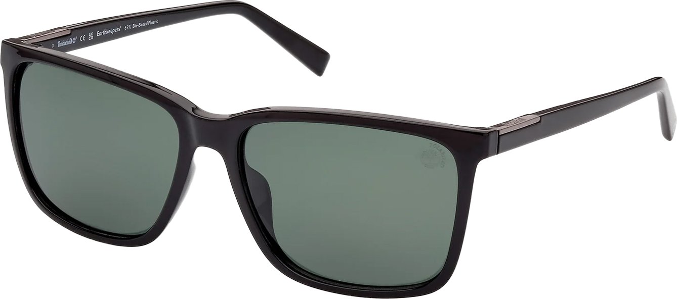 Timberland Herren Tb9280 Glänzende Sonnenbrille (Schwarz)