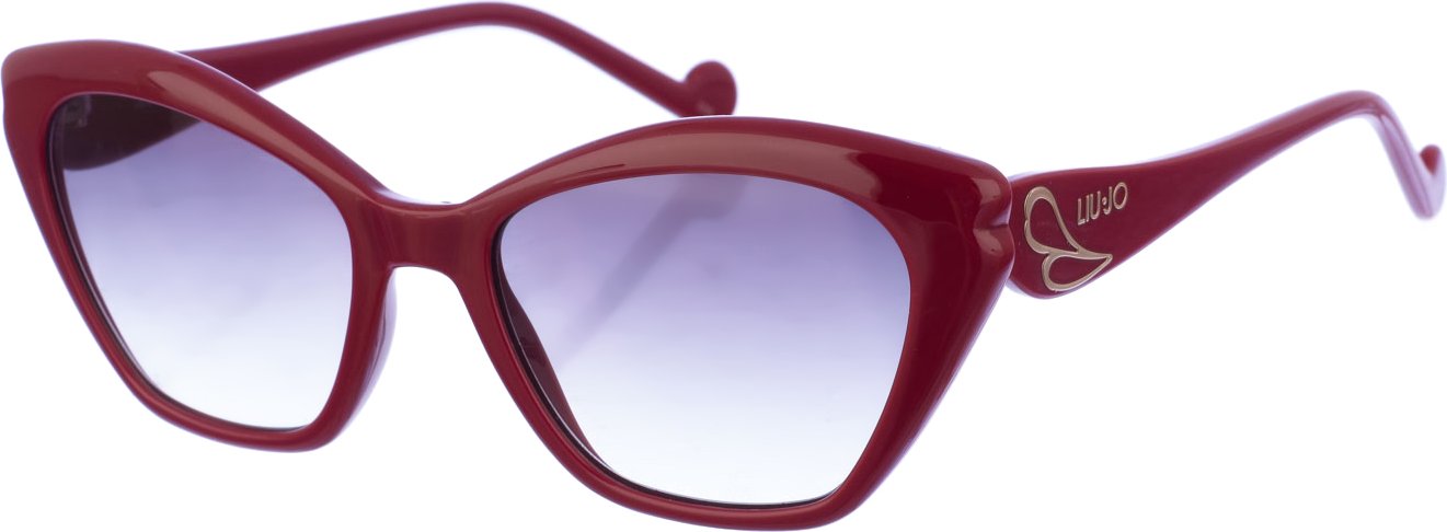 Schmetterlingsförmige Acetat-Sonnenbrille LJ756S Damen