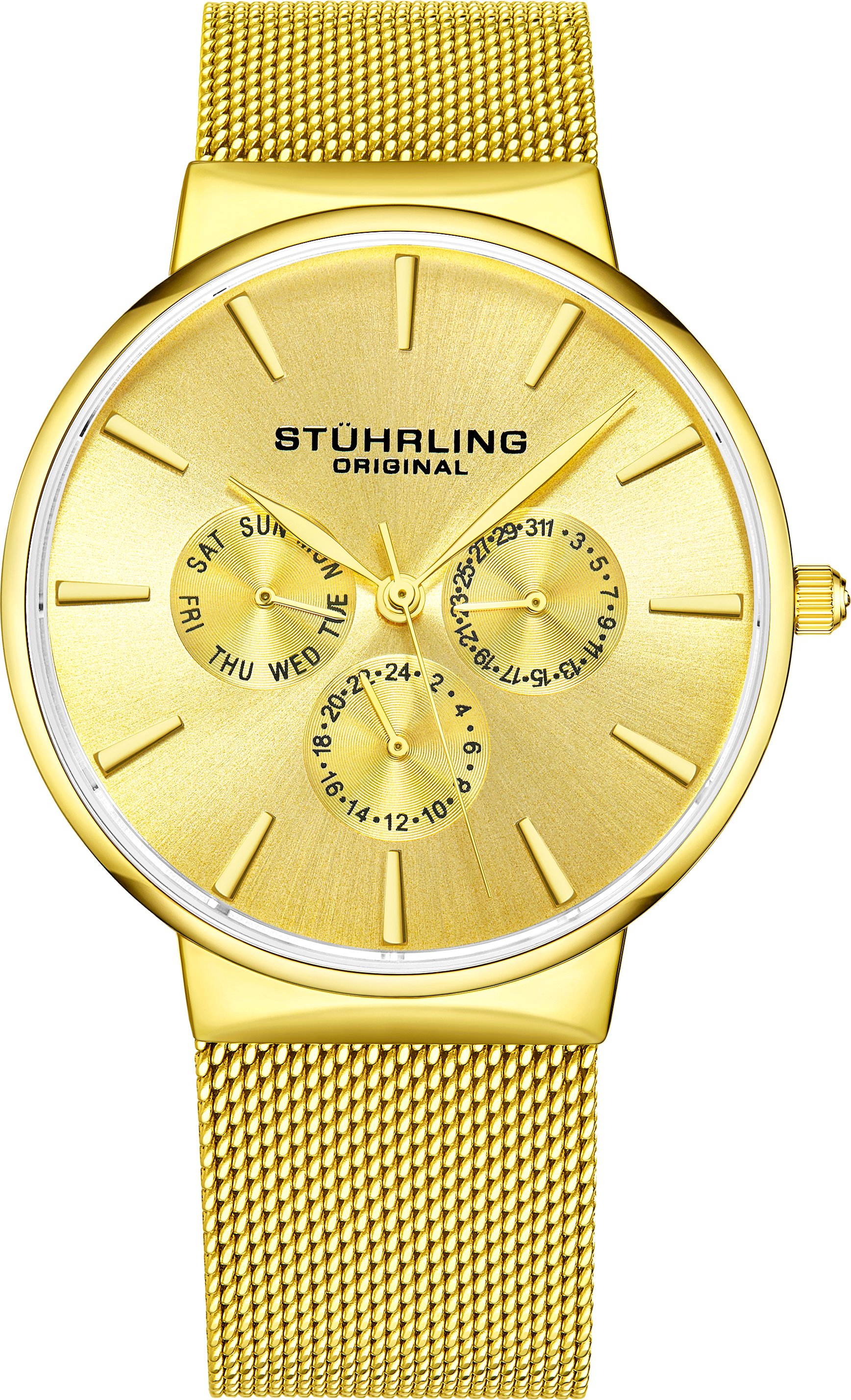 Gold Monaco Quarz 39mm