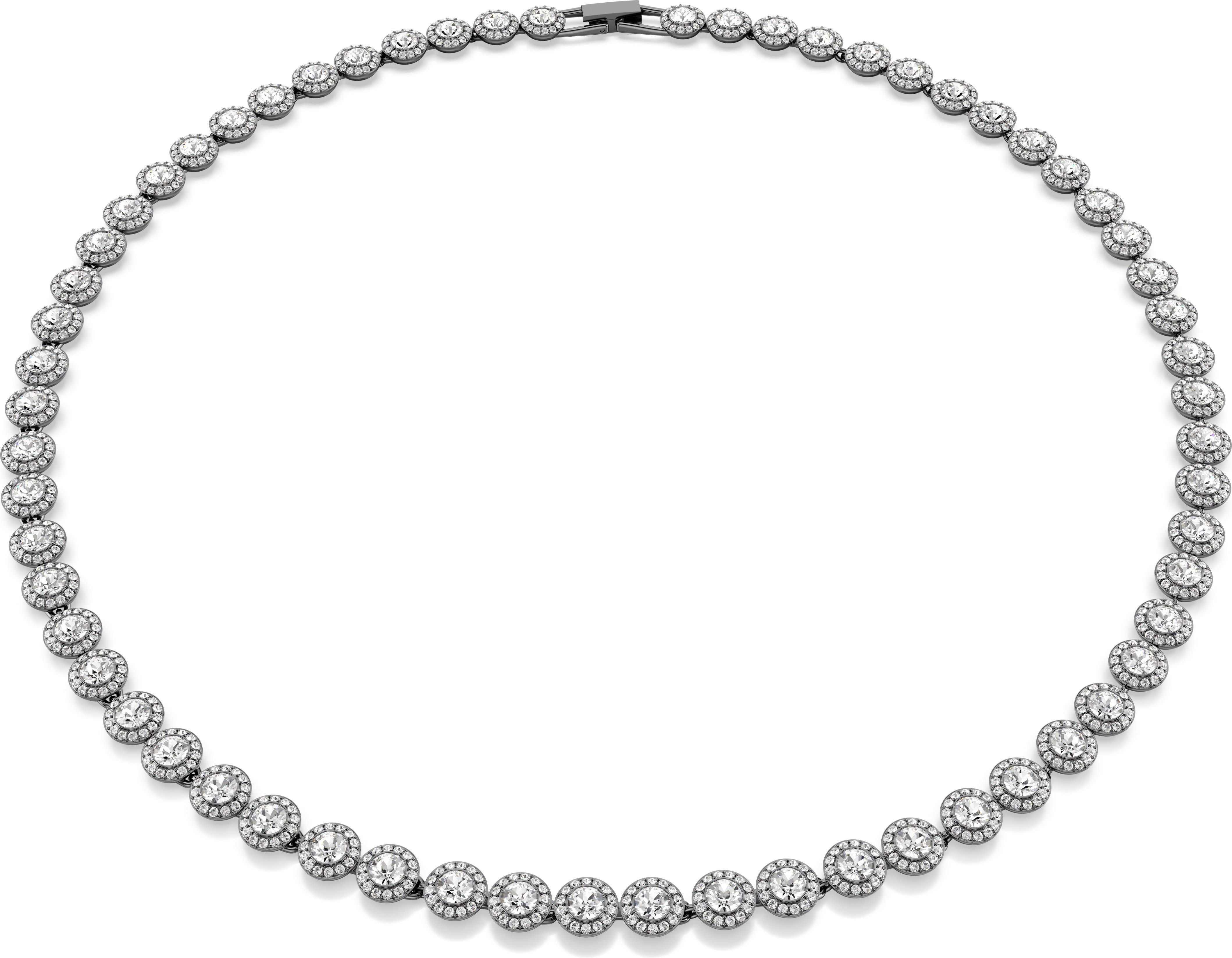 Swarovski 'Una' Damen-Halskette aus Metall - Schwarz 5681057