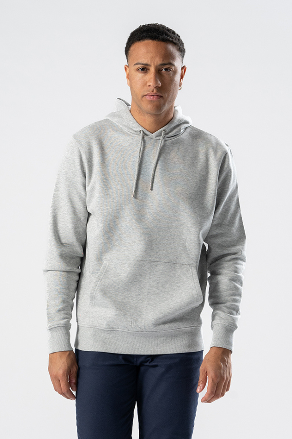 Thumbnail - Sweatshirt-Kapuzenpullover – Aschgrau