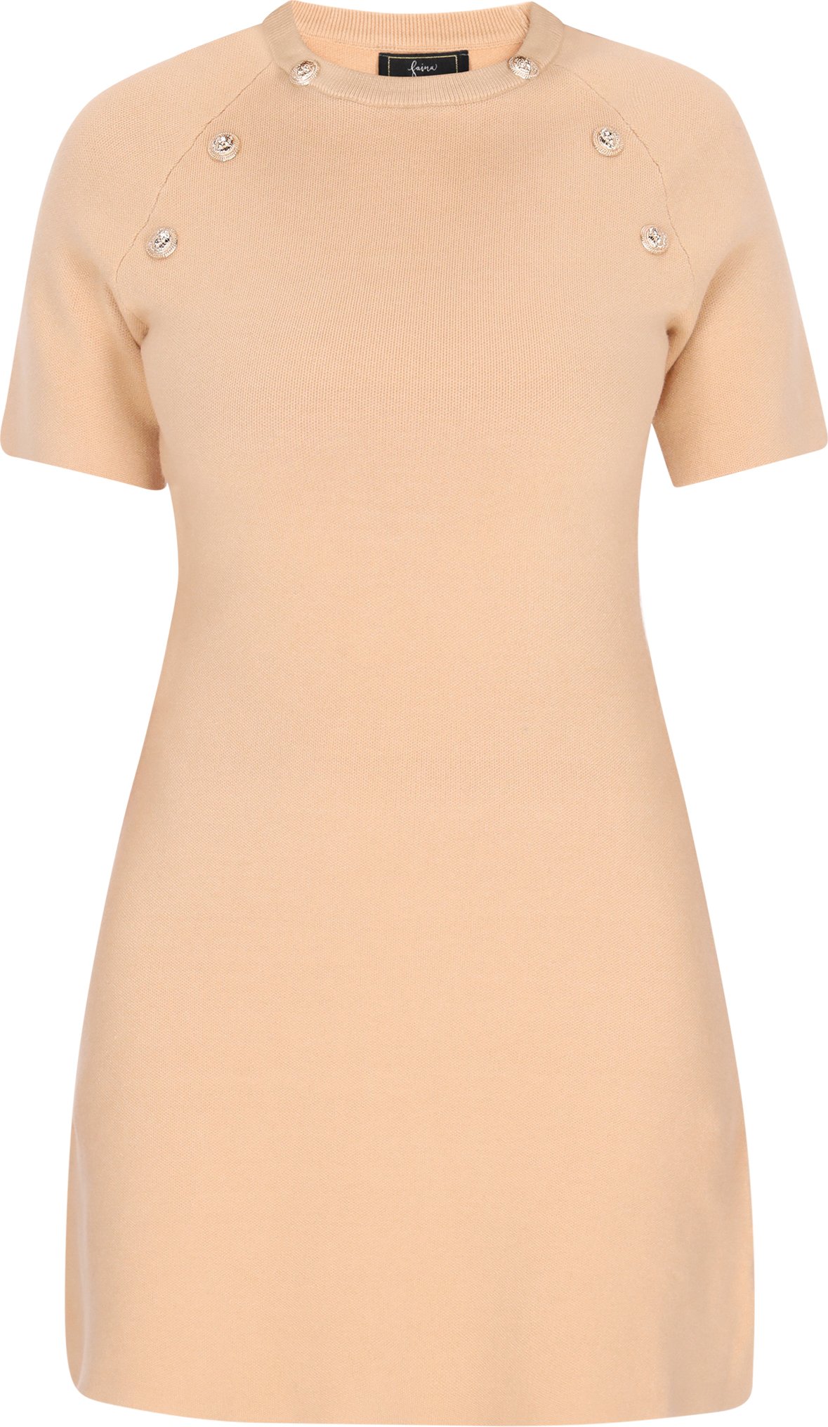 Faina Kleid Frauen Beige