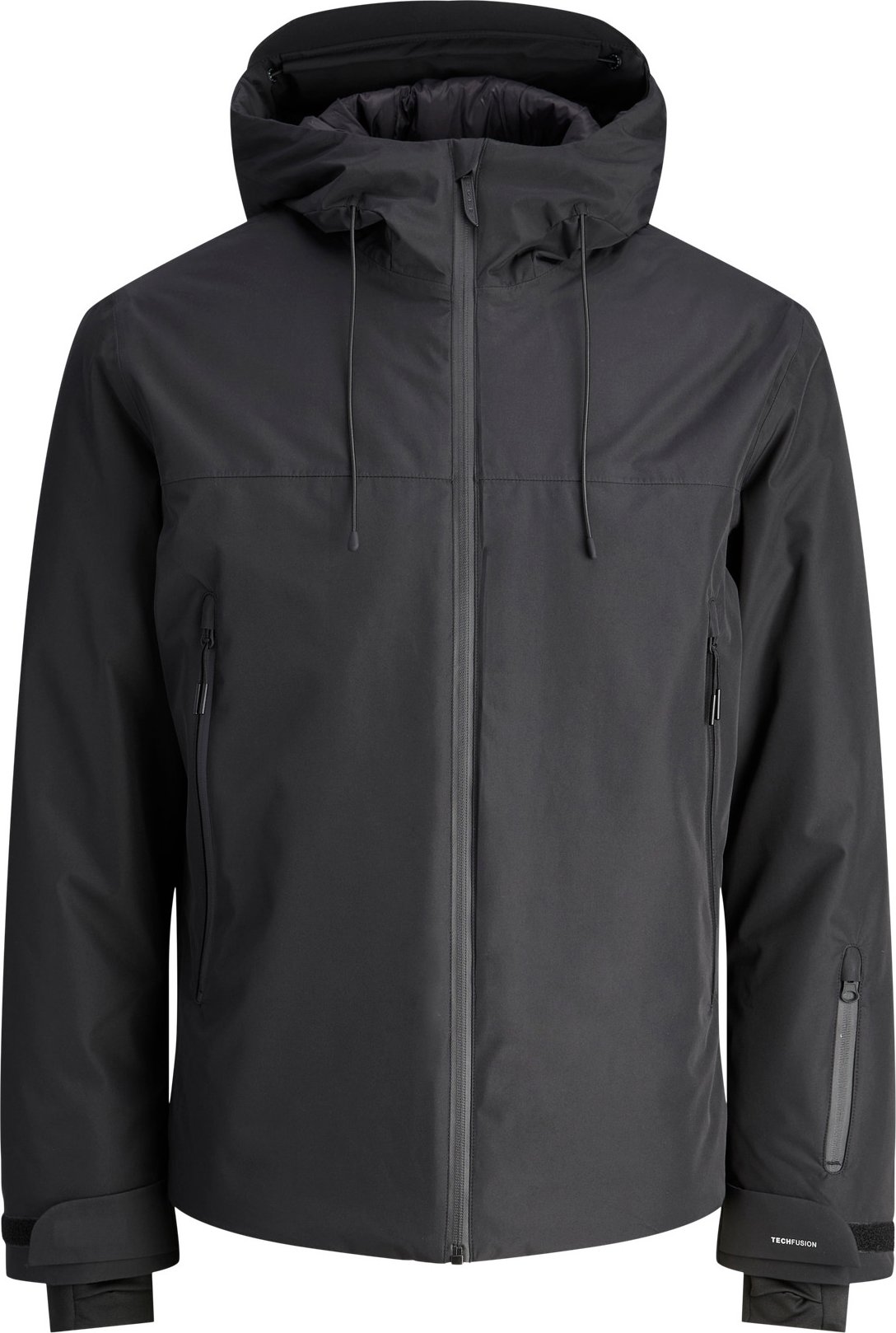 Jack & Jones Jas Winter Fusion Technische Jacke Schwarz