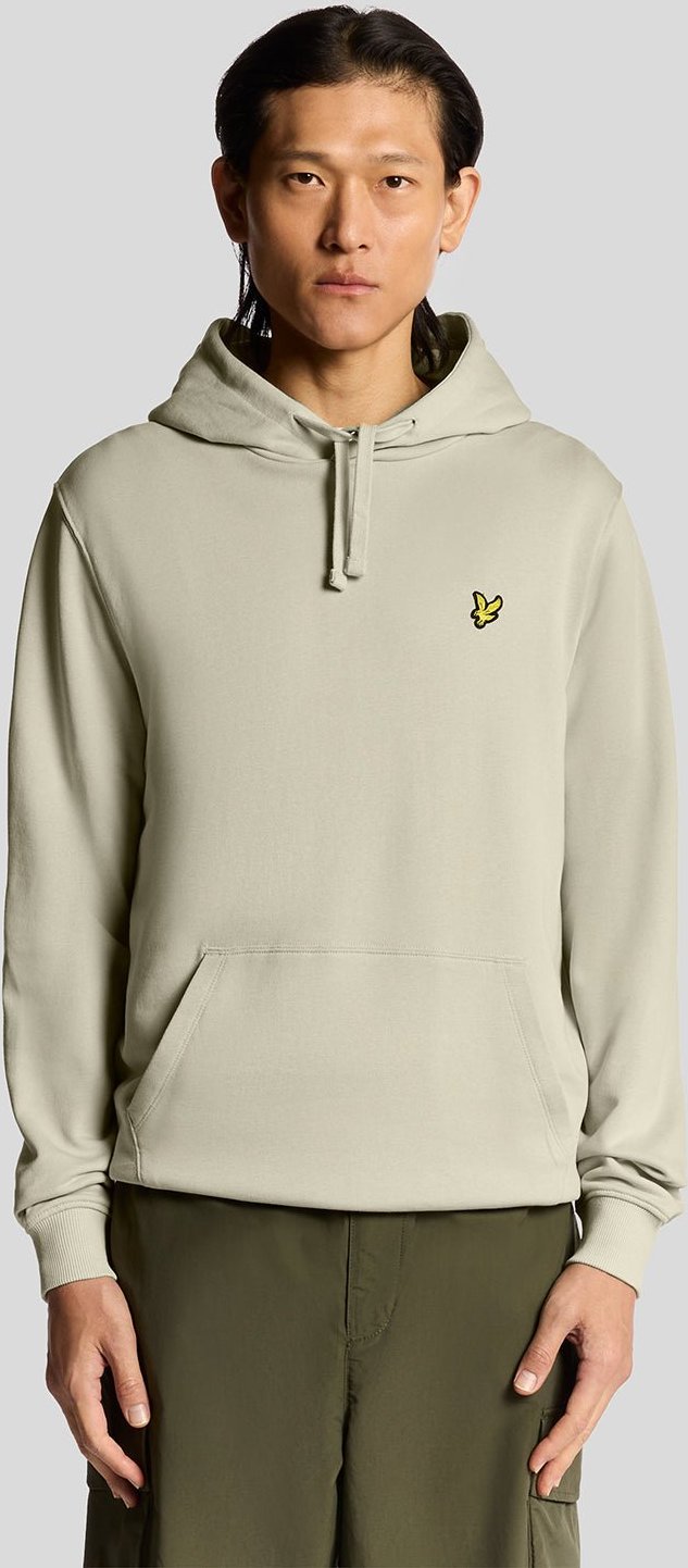 Lyle & Scott Loopback Baumwoll-Hoodie - Grau