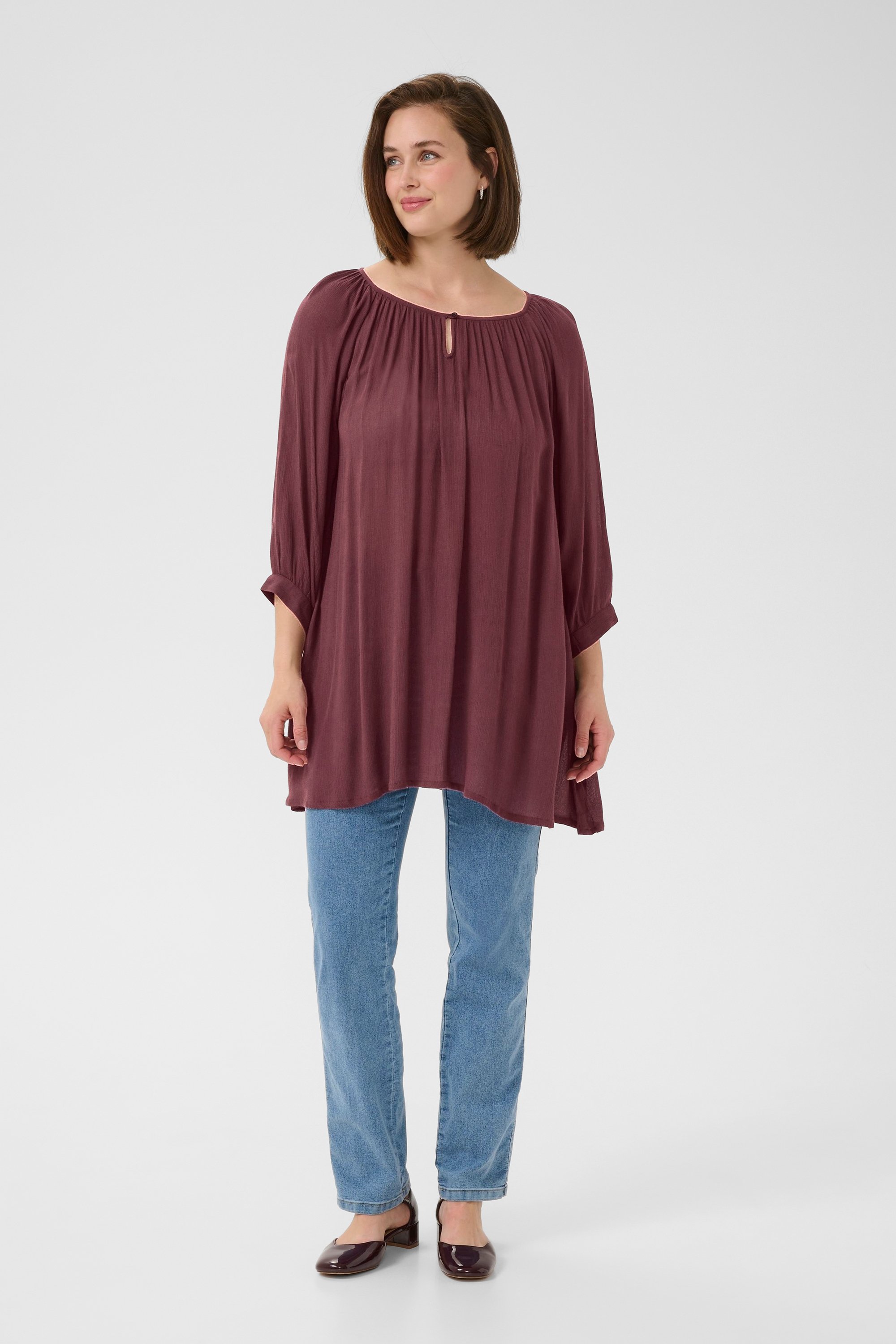 Thumbnail - Tunika Amber Regular fit brown