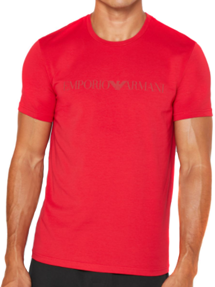 T-Shirt Emporio Armani Herren Logo Rundhals