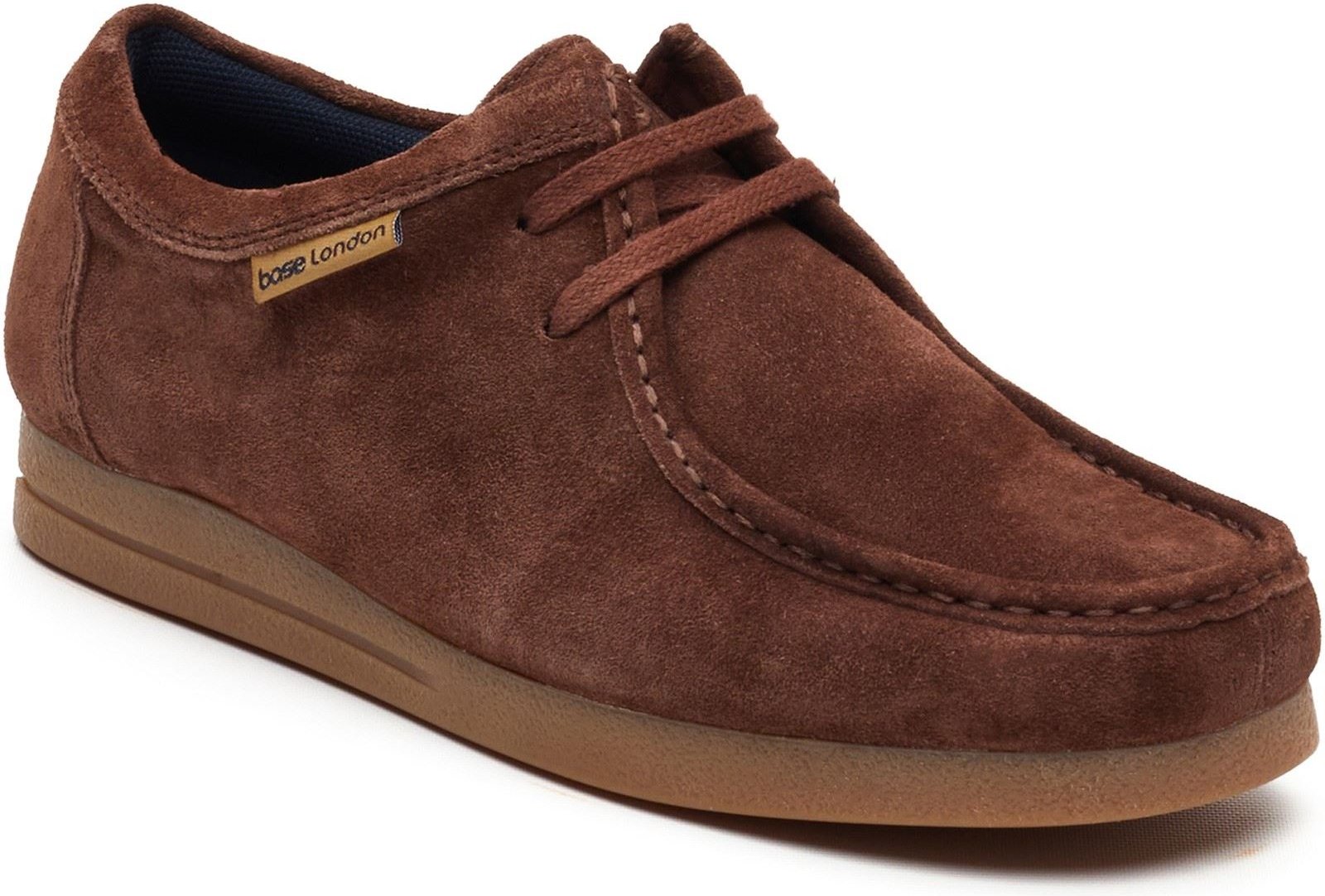 Base London Koko Schnürlederschuhe für Herren in Braun