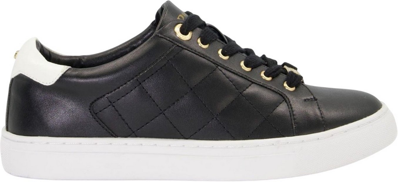 Thumbnail - Dune London - Herren/Damen Unisex Sneaker "Ellenar", Gesteppt (Schwarz/Weiß)