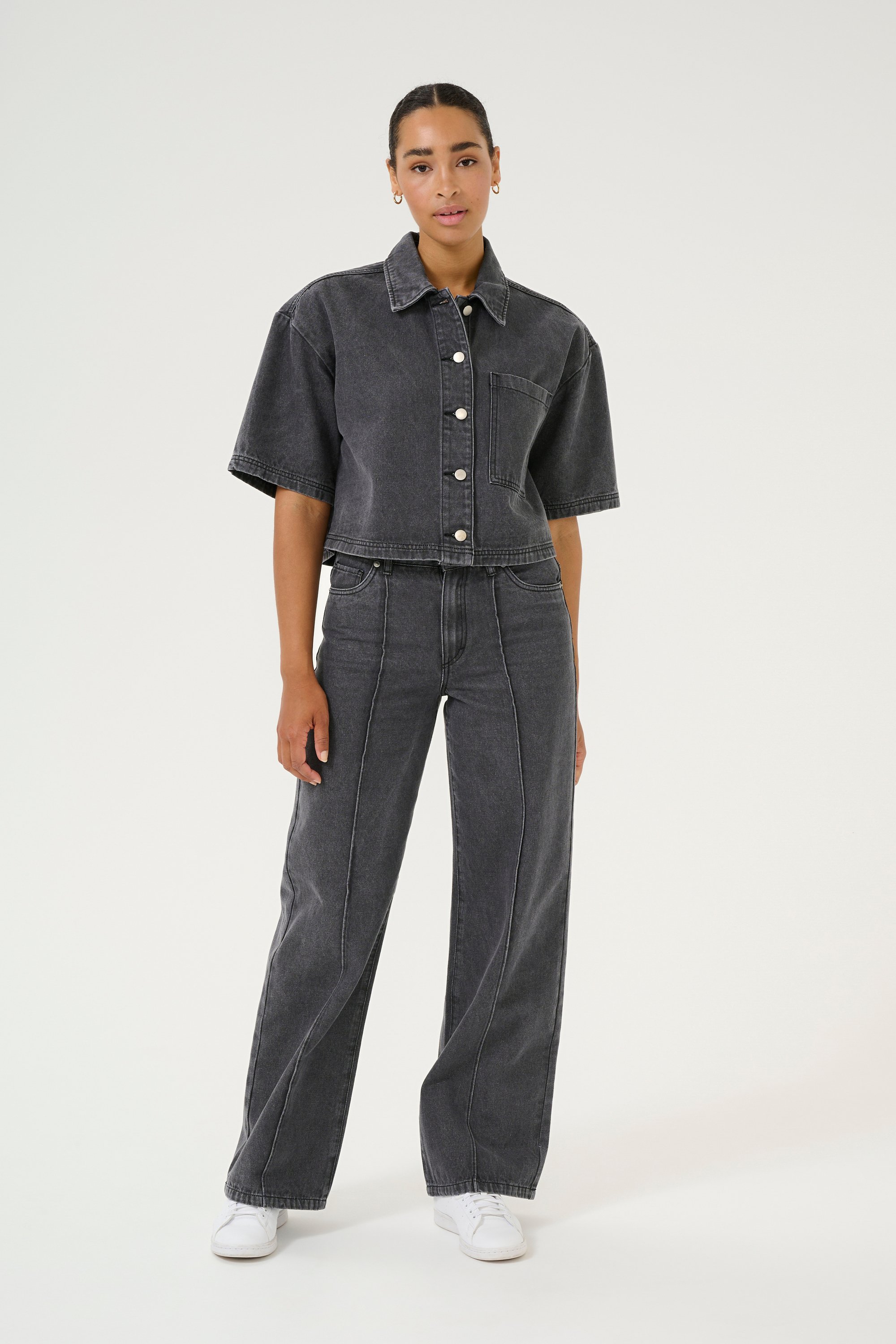 Jeans Regular fit Medium Grey Denim grey