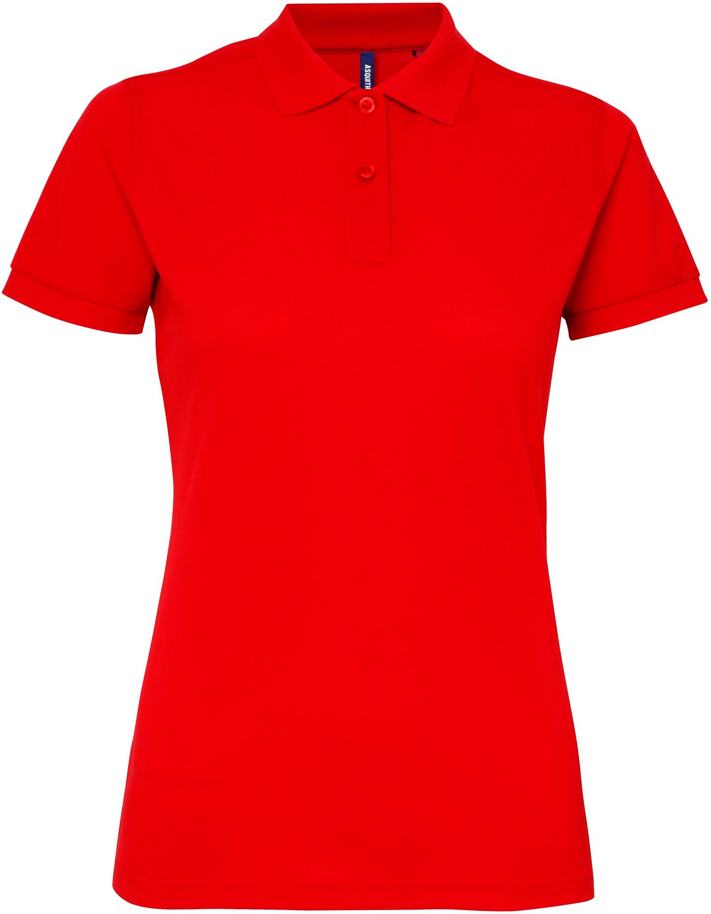 Asquith & Fox - Polo-Shirt mit kurzen Ärmeln - Damen (Rot)