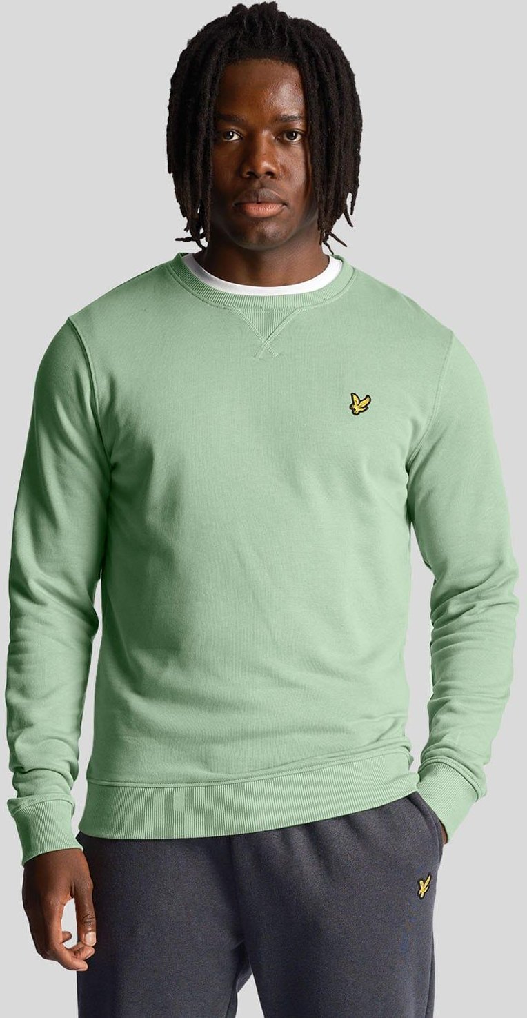 Thumbnail - Lyle & Scott - Sweatshirt Rundhalsausschnitt für Herren (Hellgrün)