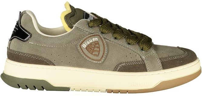 Blauer Verde Polyurethan Herren Sneaker
