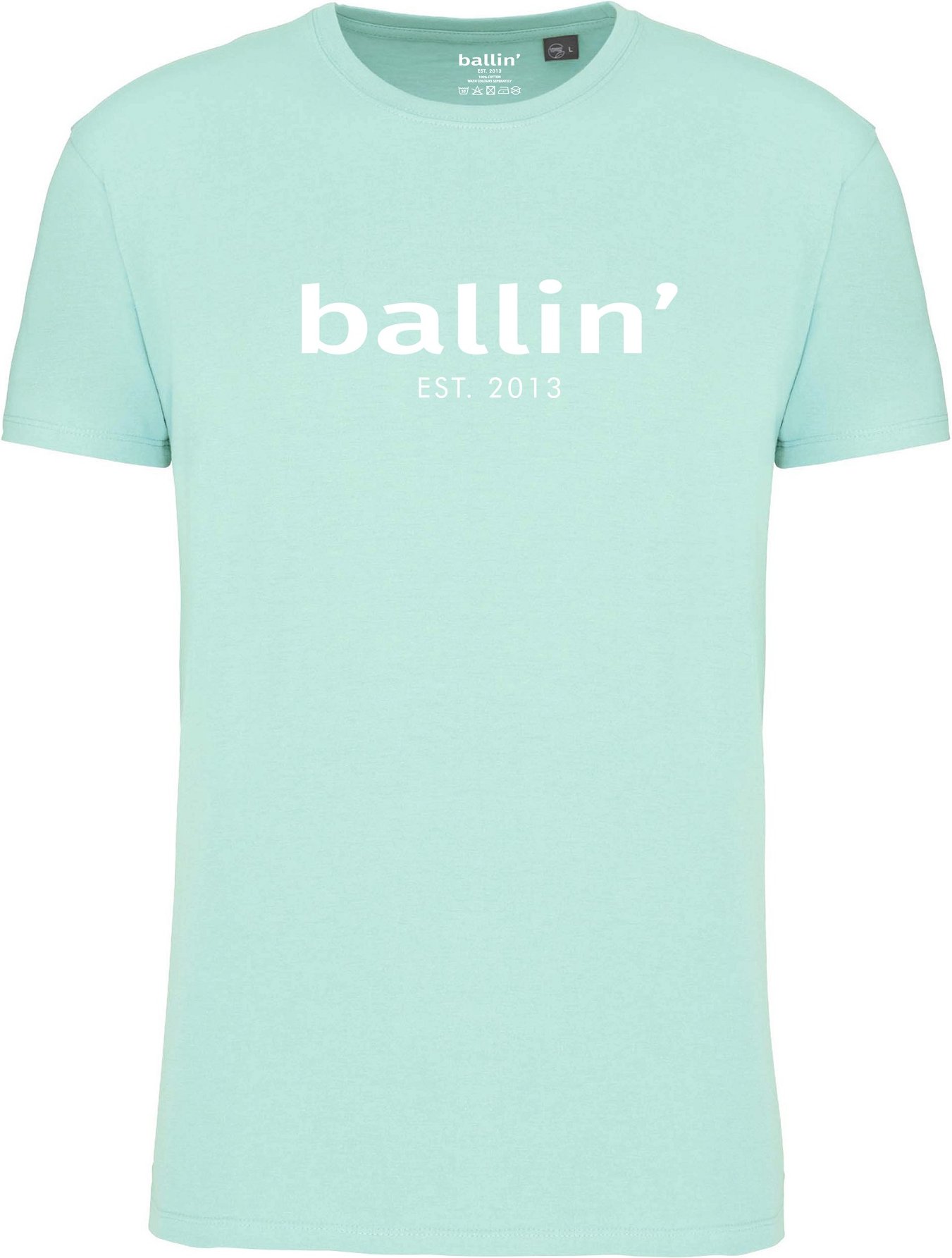 Regular Fit Shirt von Ballin Est. 2013 in der farbe Blau und in größe 3XL.