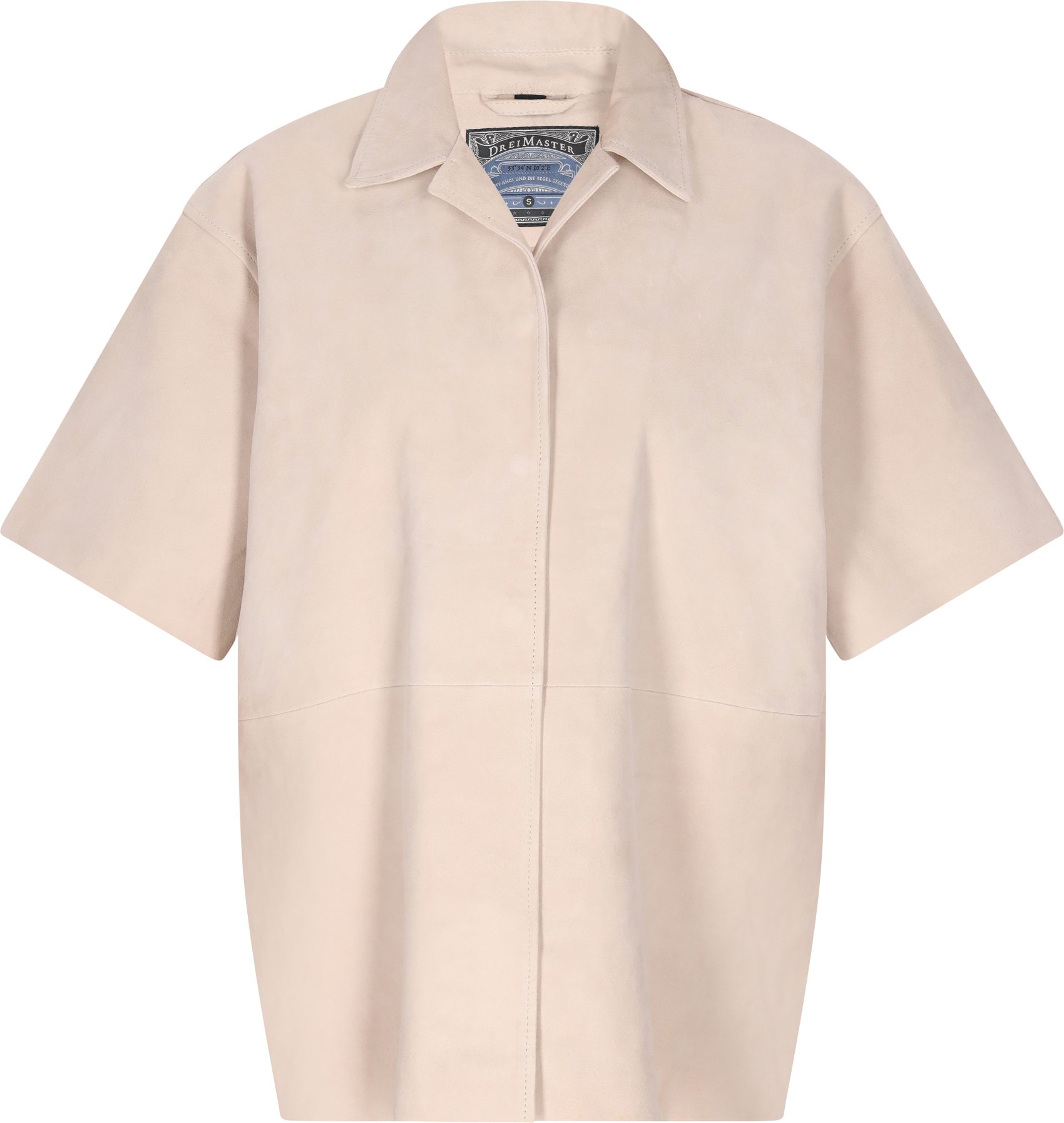 Dreimaster Hemd Frauen cremefarben