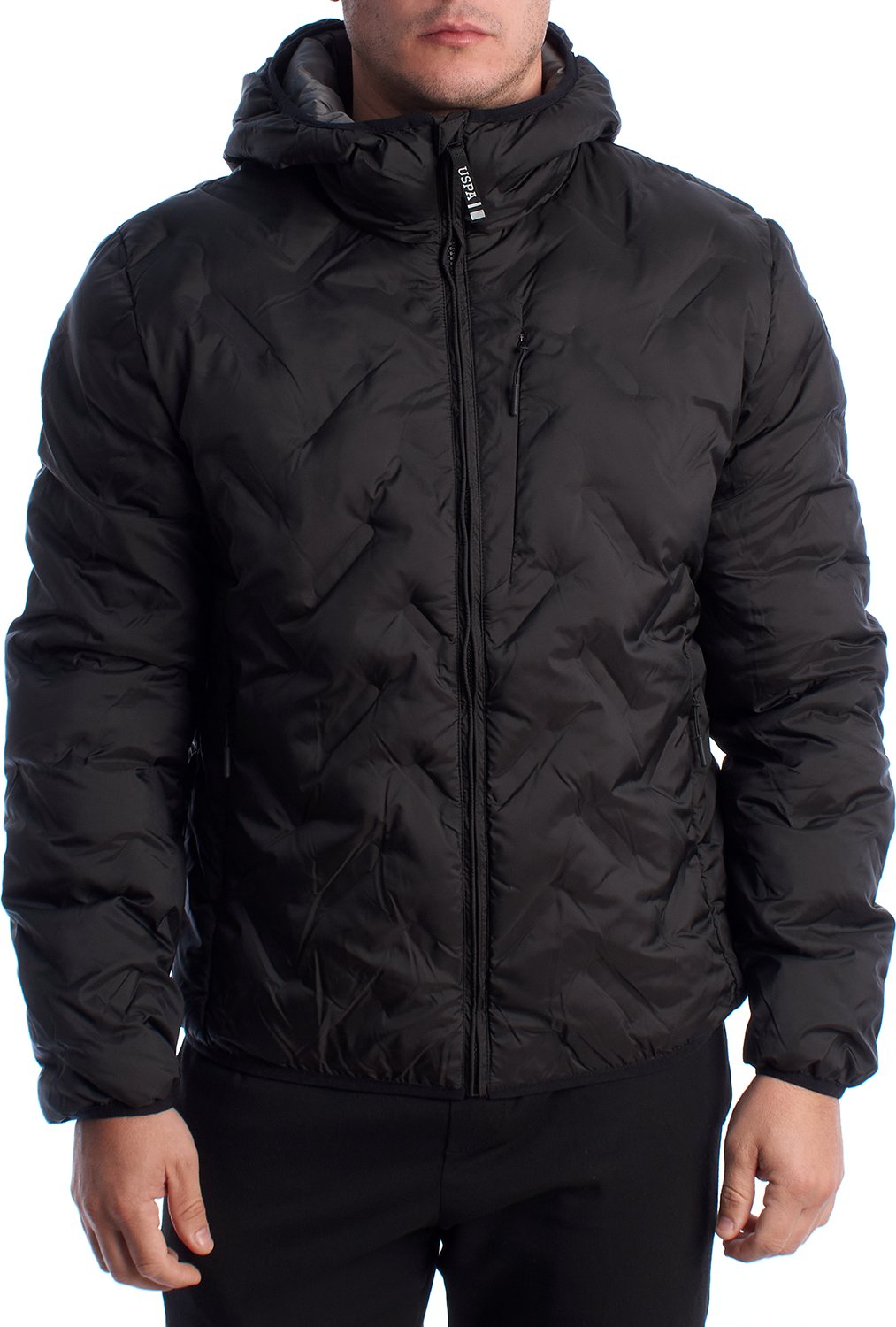 Herren Steppjacke mit Kapuze US40127001