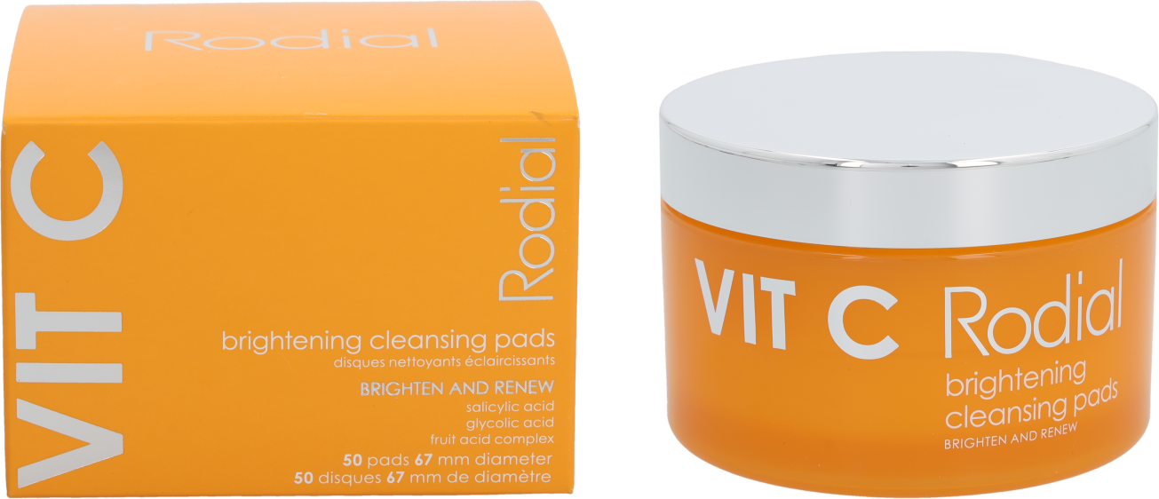 Rodial Vit C Aufhellende Reinigungspads - 50er Pack
