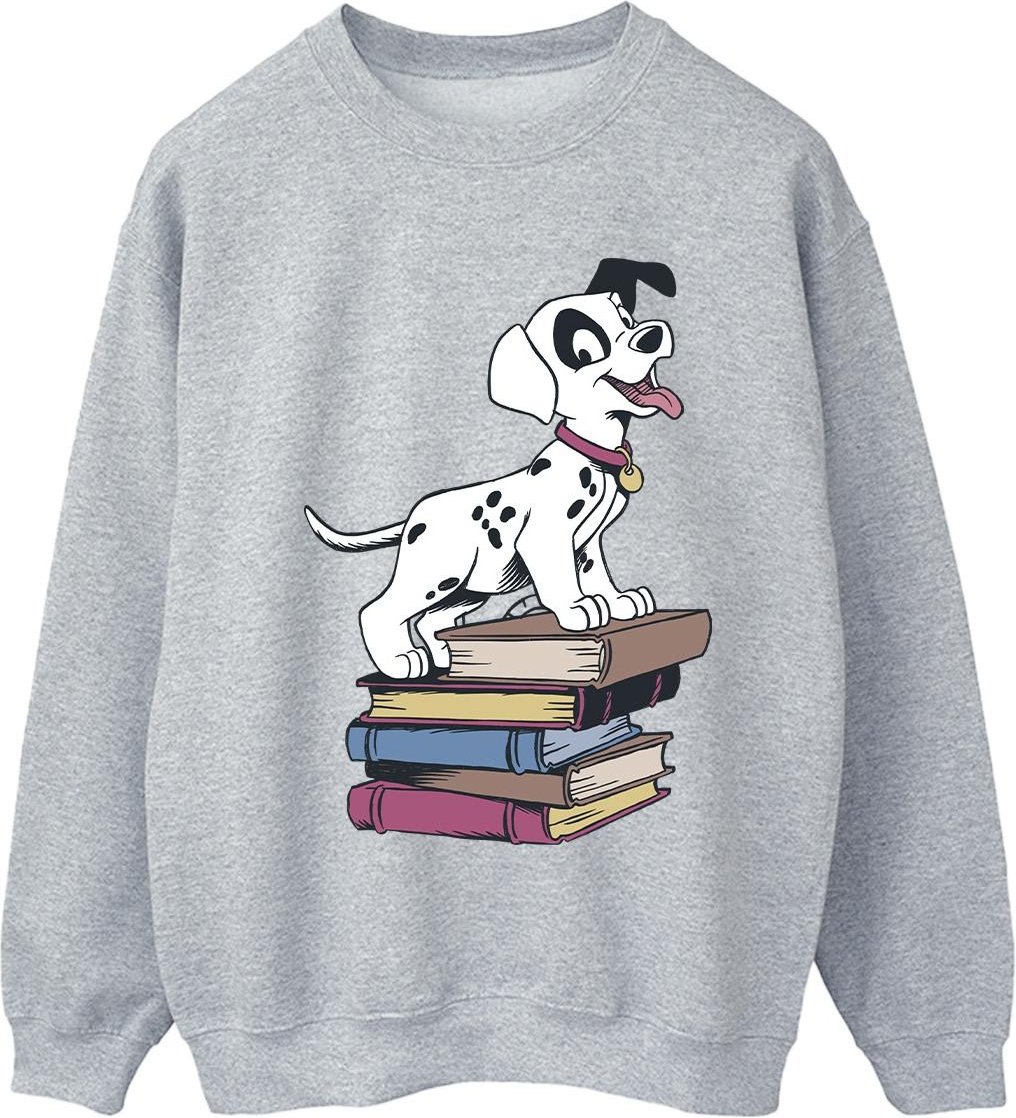 Disney - "101 Dalmatians Books" Sweatshirt für Damen (Grau)