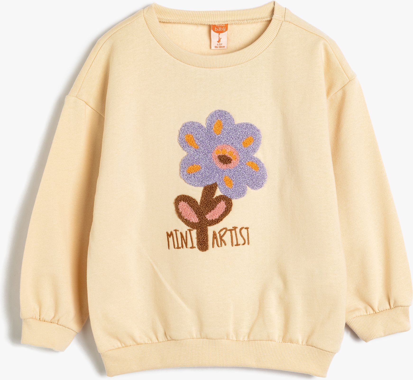 Koton Sweatshirt Rundhalsausschnitt Mit Stickerei Sweatshirt