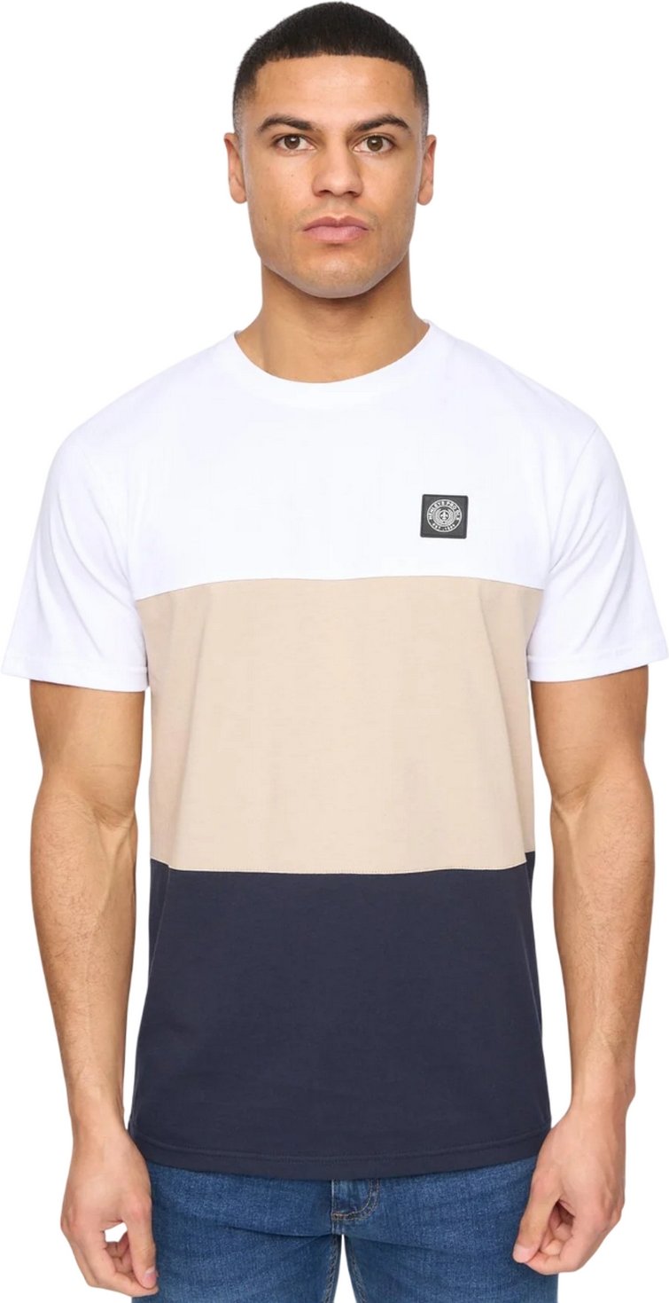 Henleys - "Henpanel" T-Shirt für Herren (Weiß)