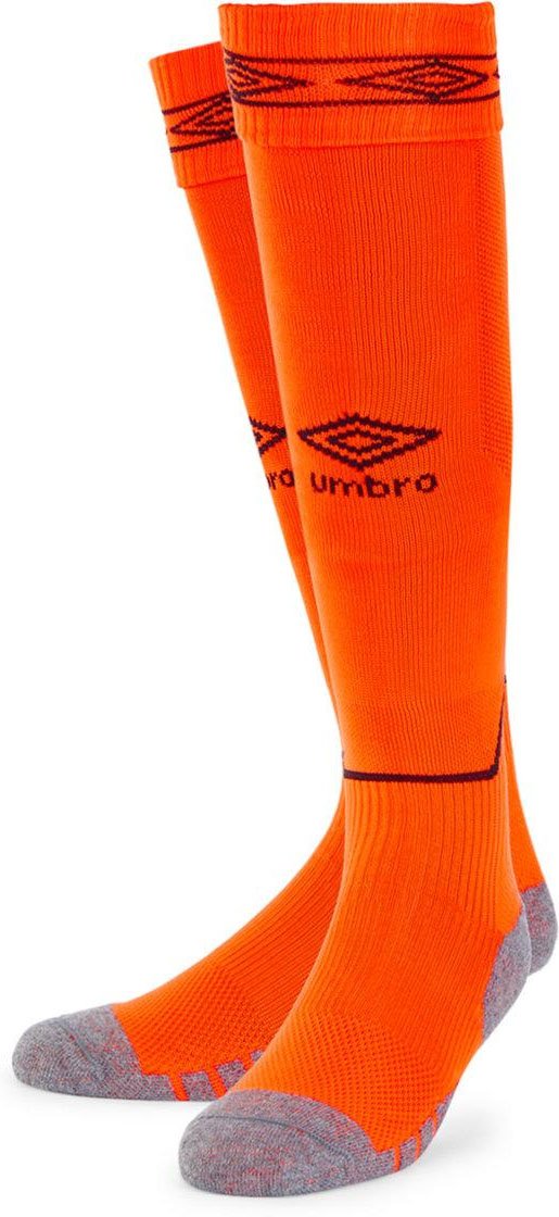 Umbro Diamond Fußball Socken (Shocking Orange/Schwarz)