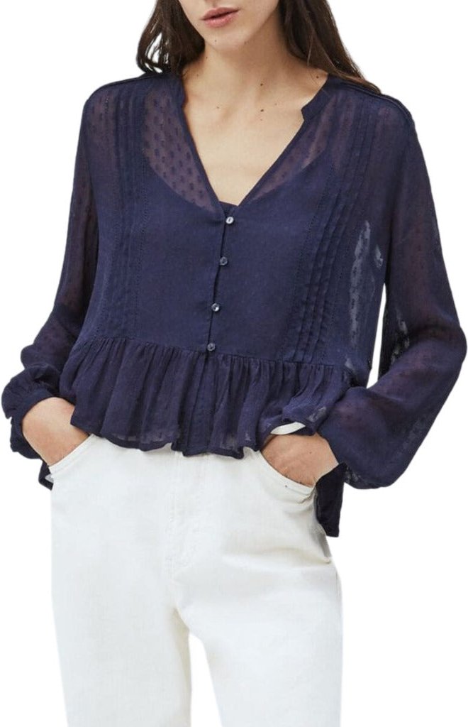 Pepe Jeans Damen ARVANA Shirt Blau 351556