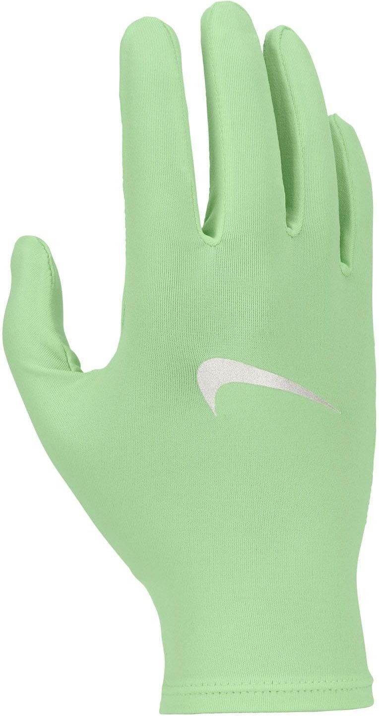 Nike - "Pacer Liner" Logo-Handschuhe (Grün)