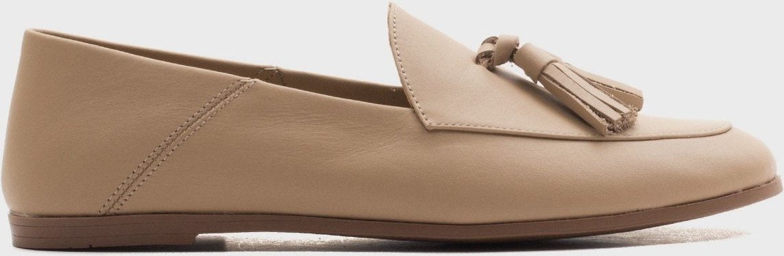 Mona Weich Leder Quaste Loafer Damen