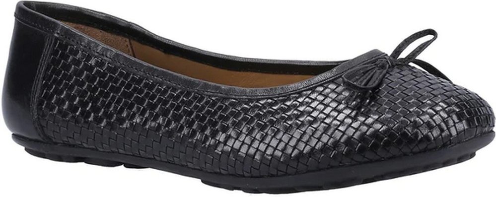 Hush Puppies Damen/Damen Ballerina Leder Pumps (Schwarz)