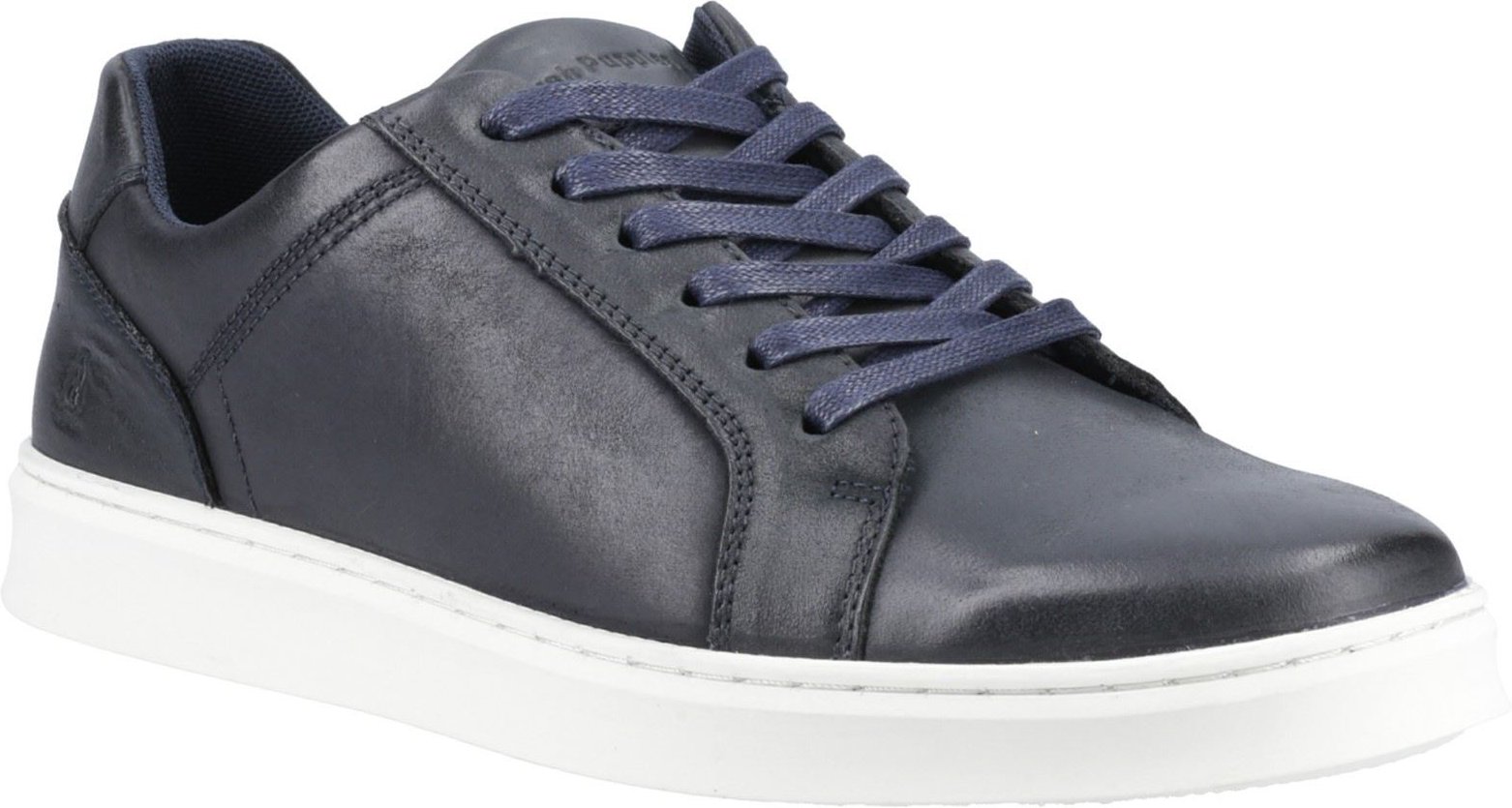 Thumbnail - Hush Puppies Madden Herren Sneaker Aus Leder In Marineblau