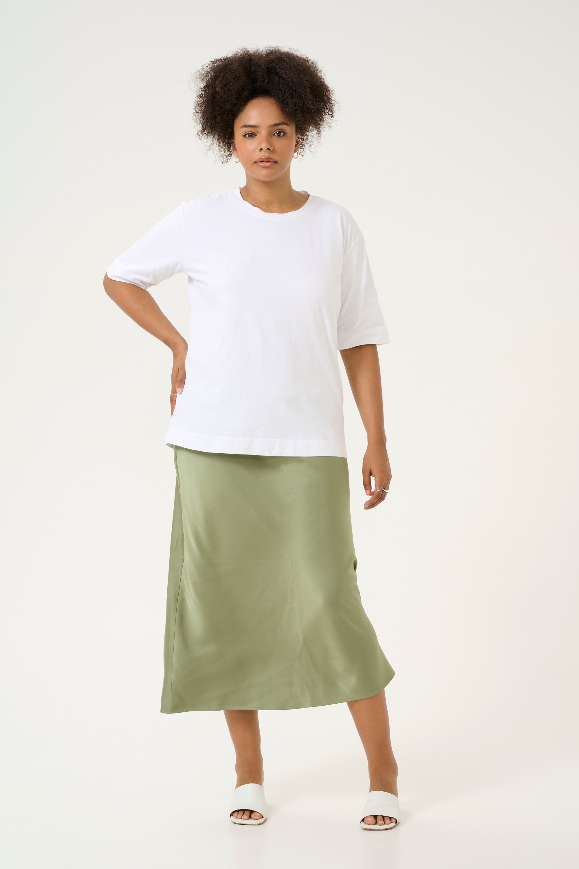 T-shirt Loose fit Optical White