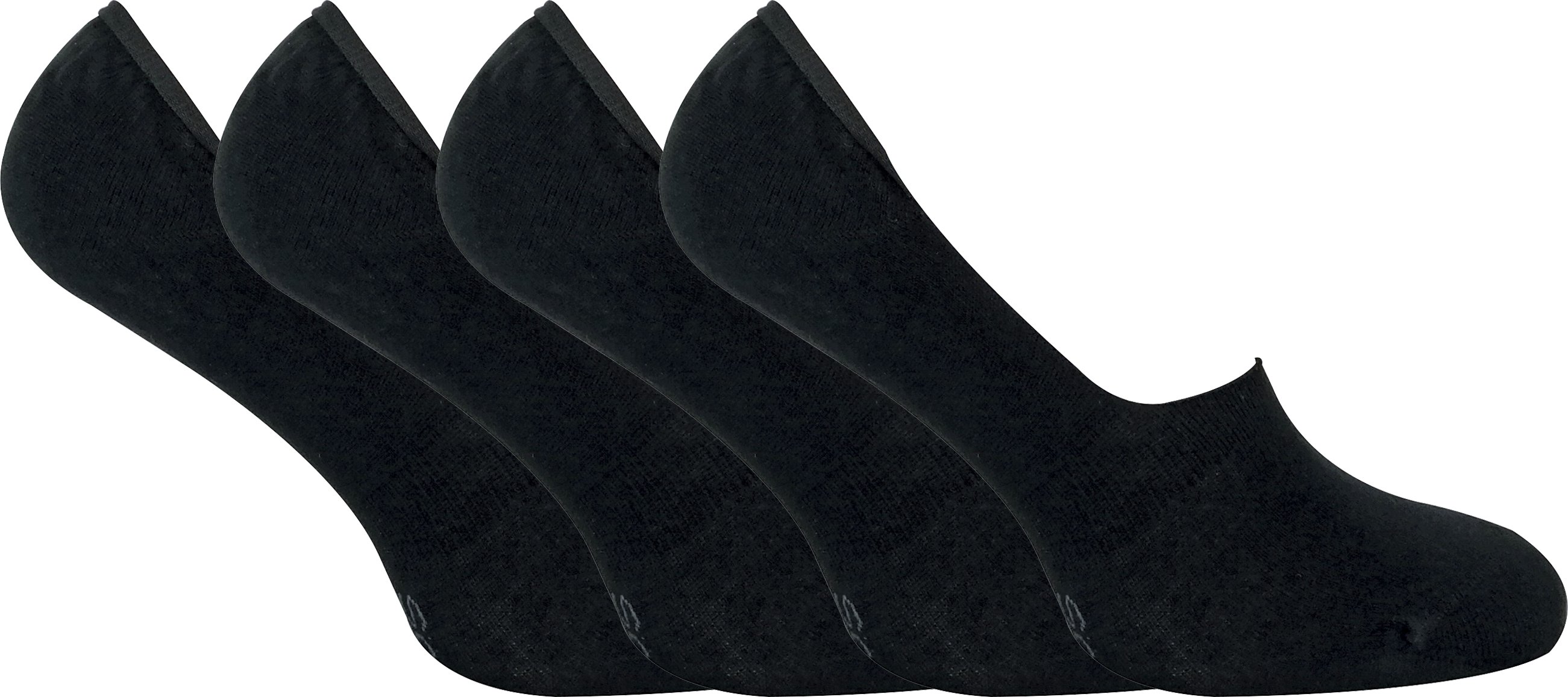 4 Paar Bambus Low Cut Liner Socken für Männer & Frauen mit Anti-Rutsch-Griff