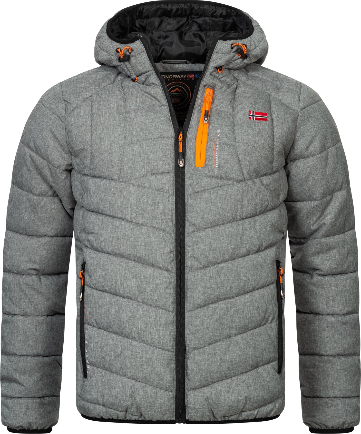 Geo Norway Winterjacke Grau