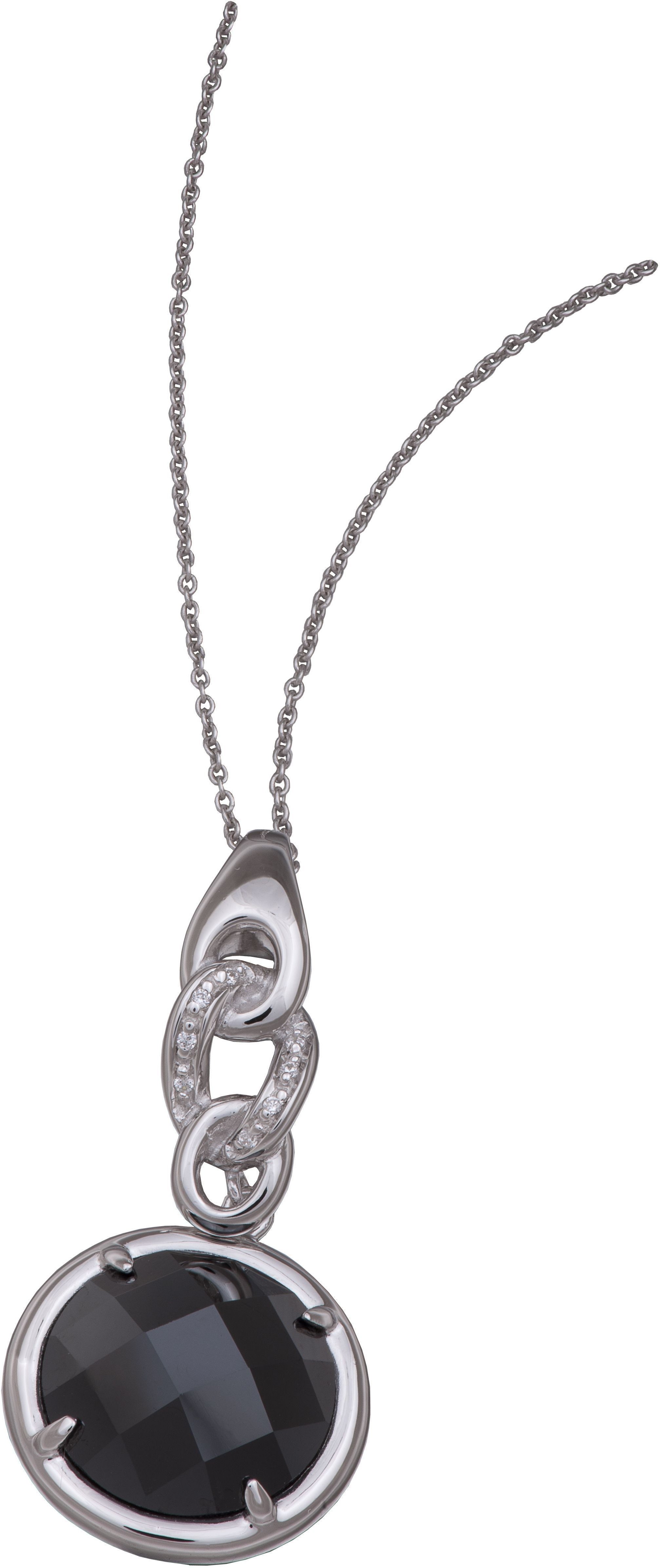 Orphelia Damen-Kette aus 925er Sterlingsilber mit Anhänger – Silber ZH-4565