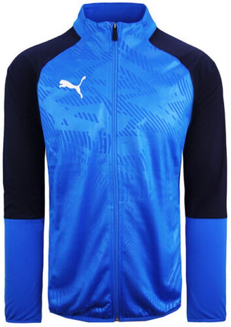 Puma Drycell Long Sleeve Reißverschluss UP Blue Herren Football Track Jacket 656265 02