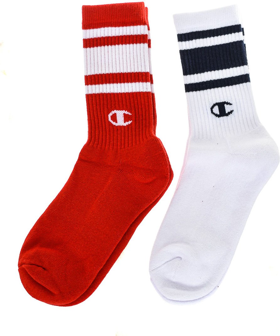 Pack-2 High-Top Sportsocken Y08SU für Männer