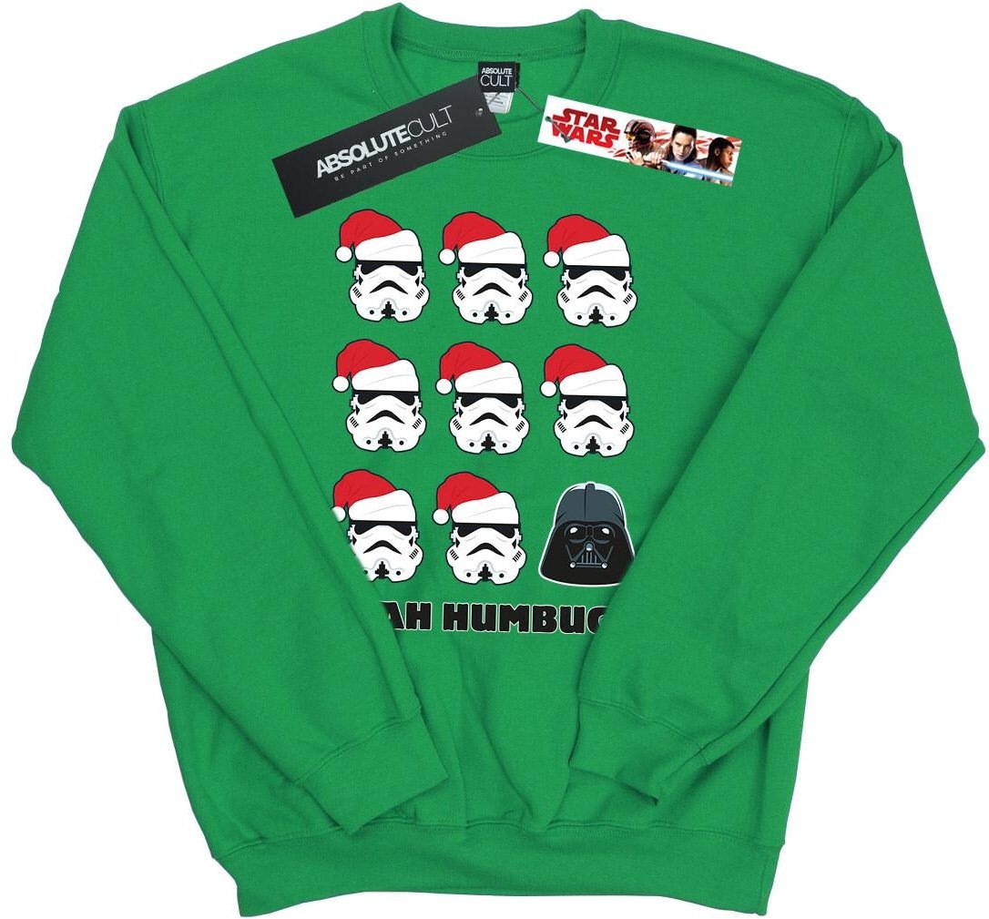 Star Wars - "Humbug" Sweatshirt für Herren (Irisch-Grün)