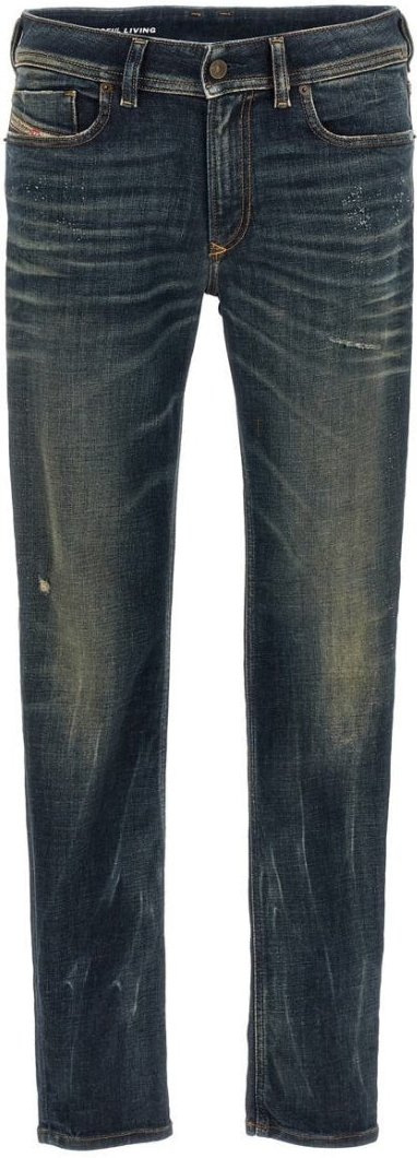 Diesel 1979 Sleenker Dark Denim Blue Jeans